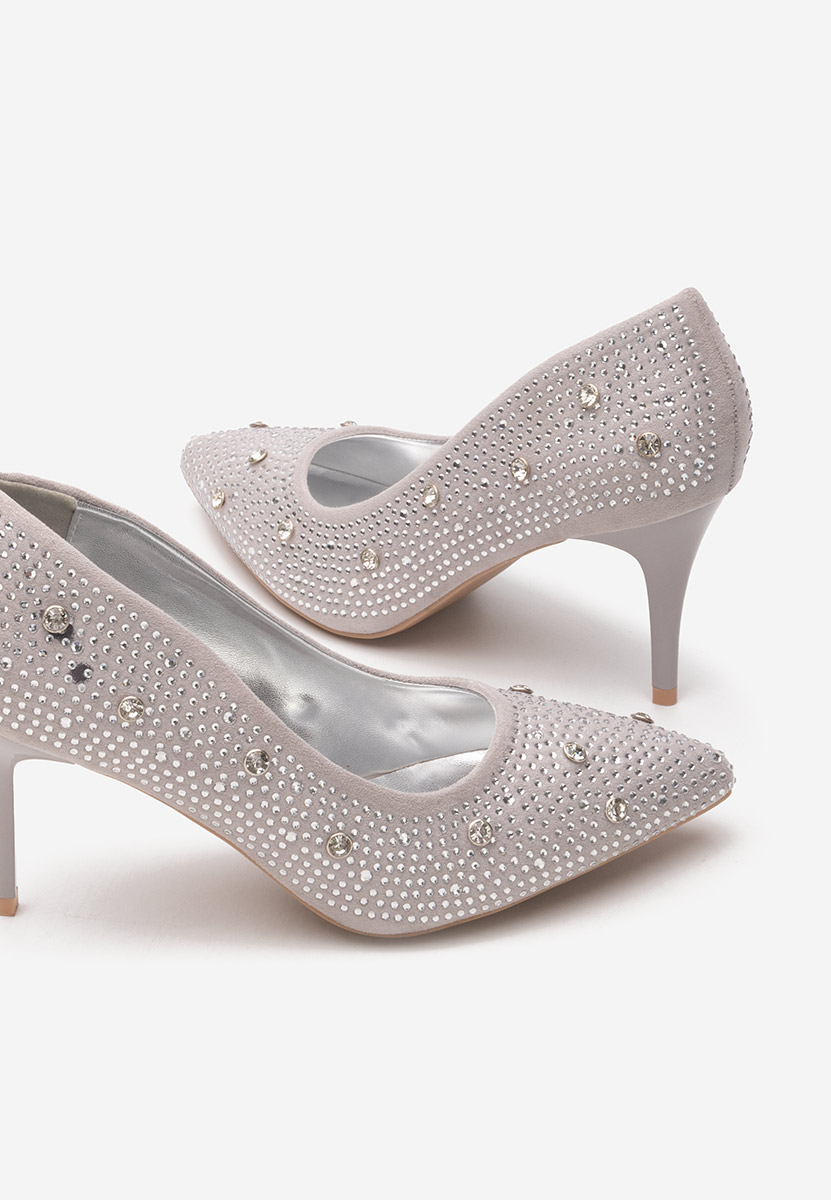 Štikle Tereasa srebrno