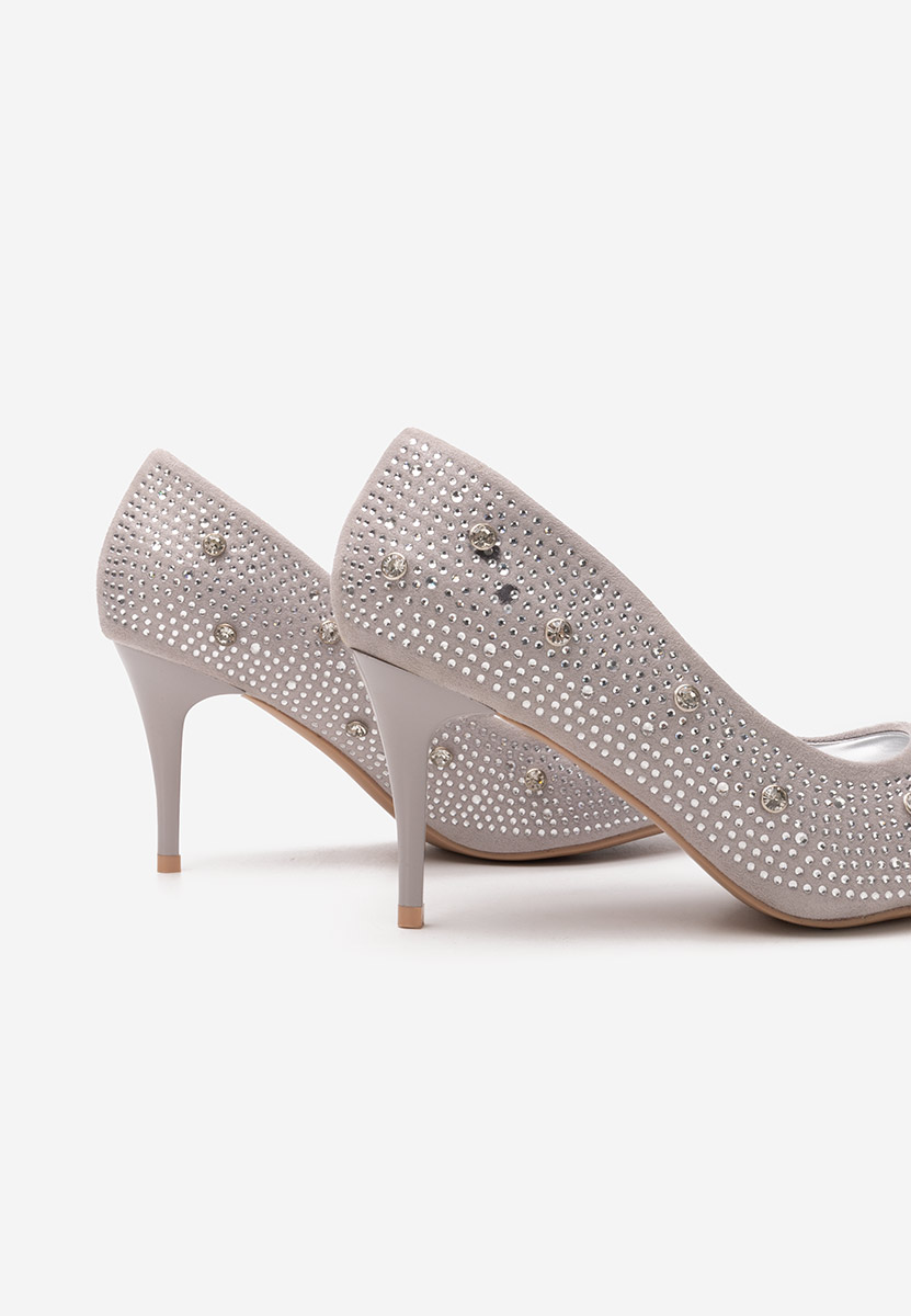 Štikle Tereasa srebrno