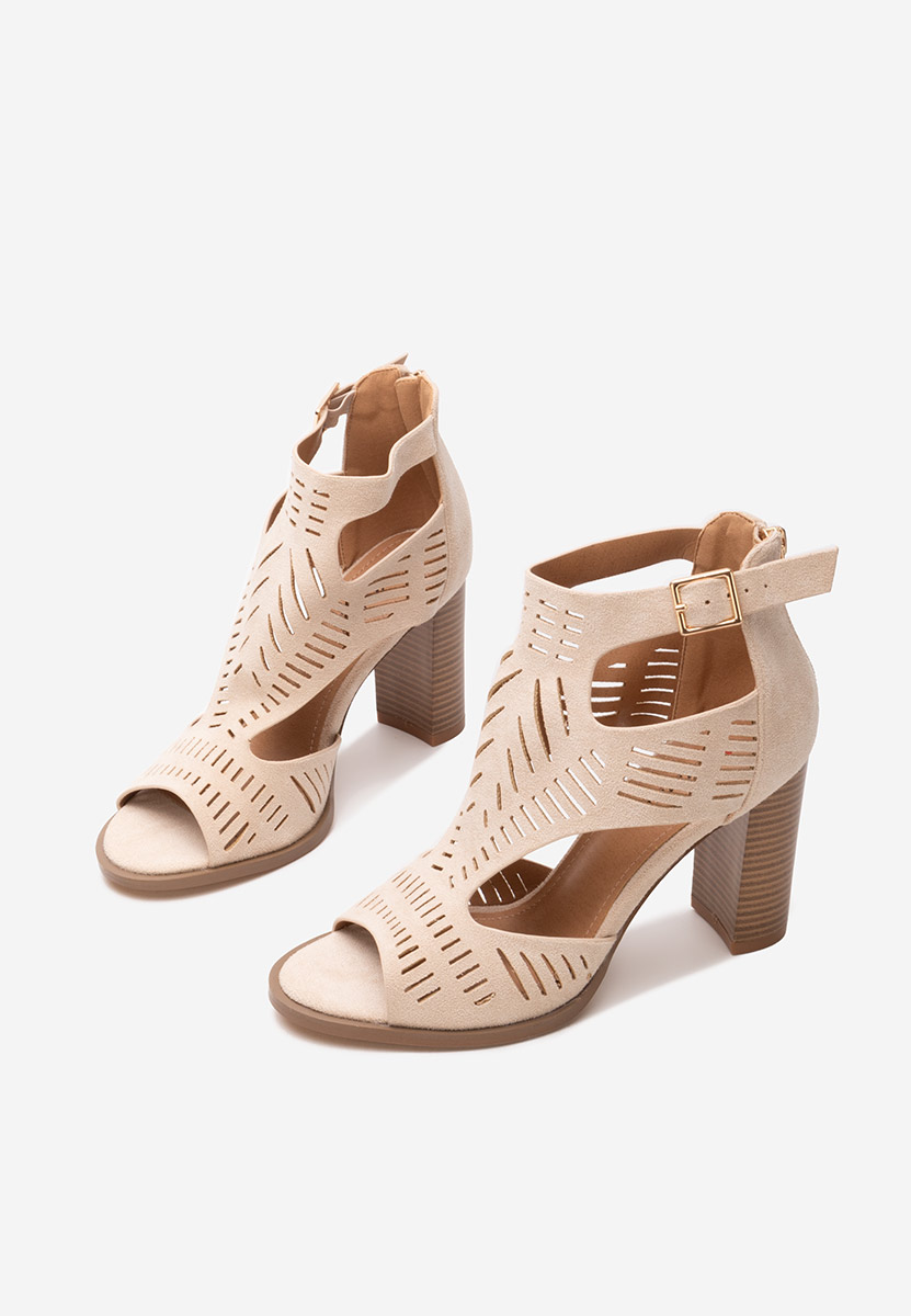 Sandale s petu Cassey bež