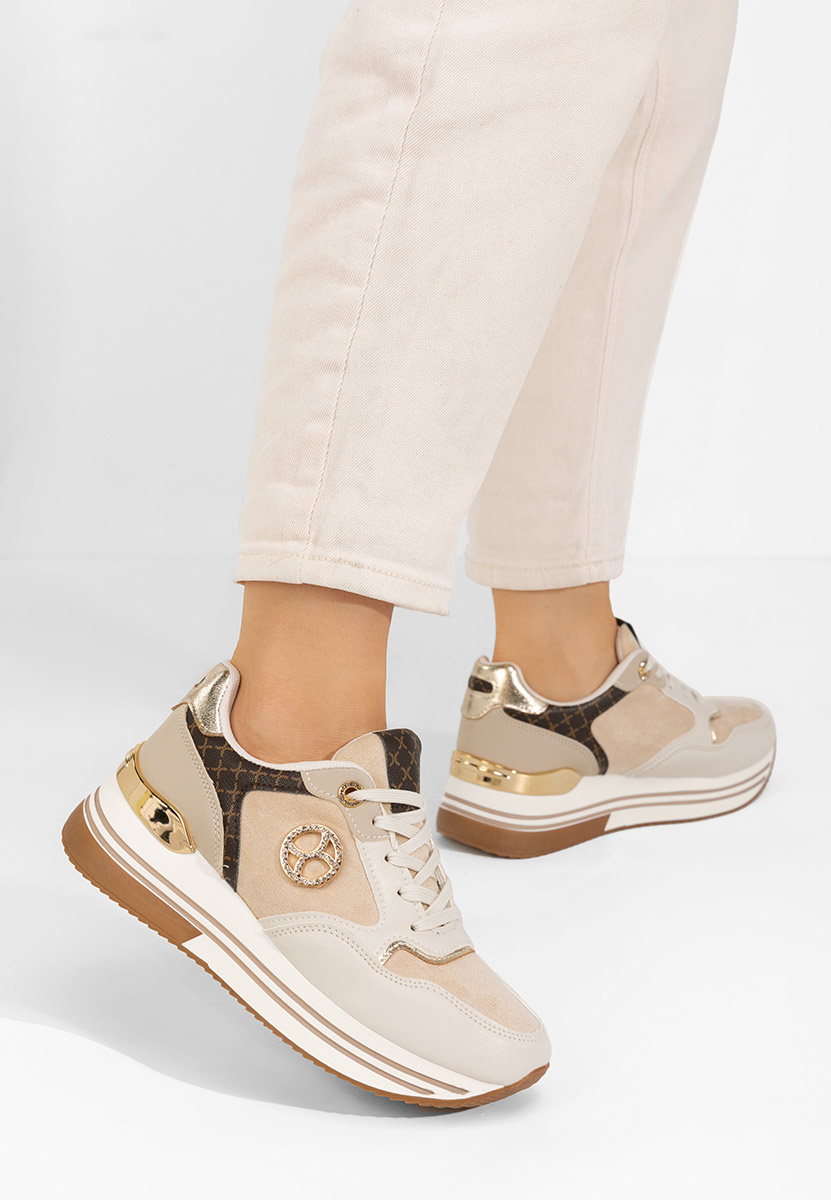 Ženske sneakers Suzanna bež