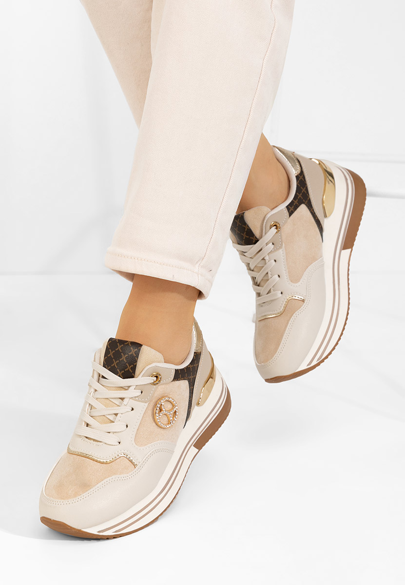 Ženske sneakers Suzanna bež