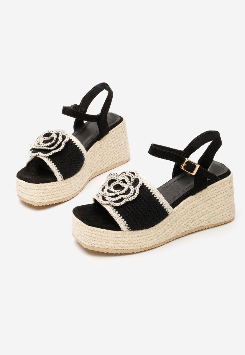 Sandale s platformom Lorine crno