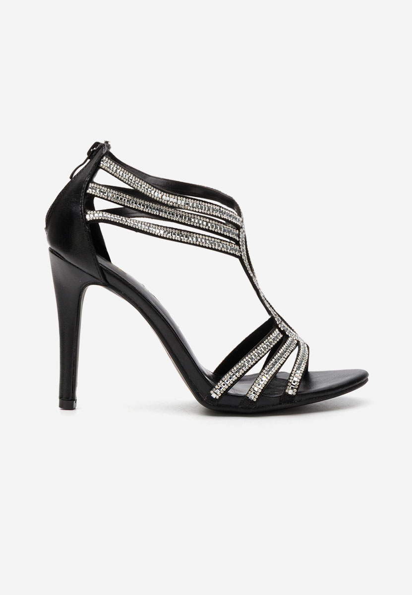 Sandale elegantne Mathilda crno