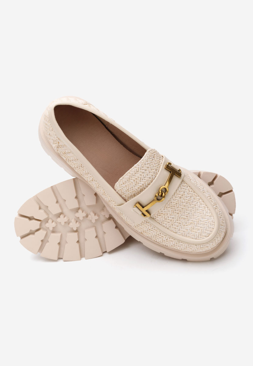 Ženske mokasinke Latrice bež
