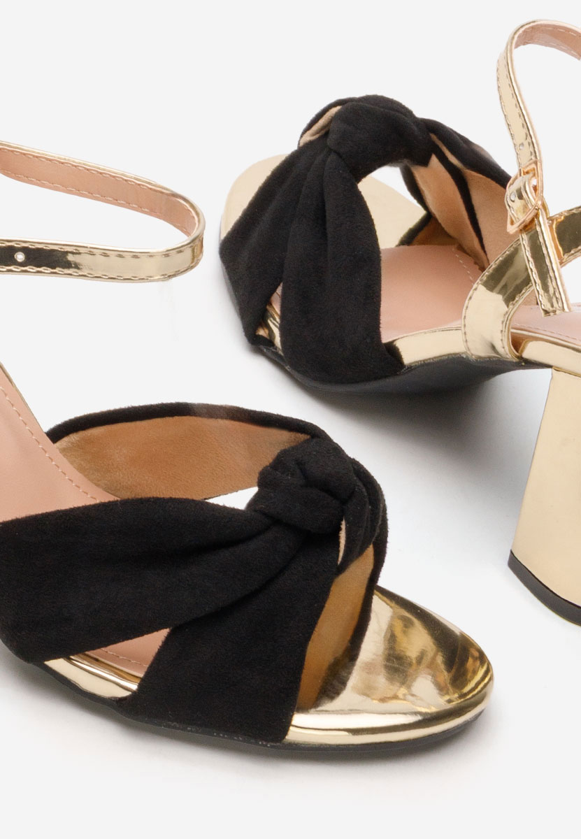 Sandale s petu Cesima crno