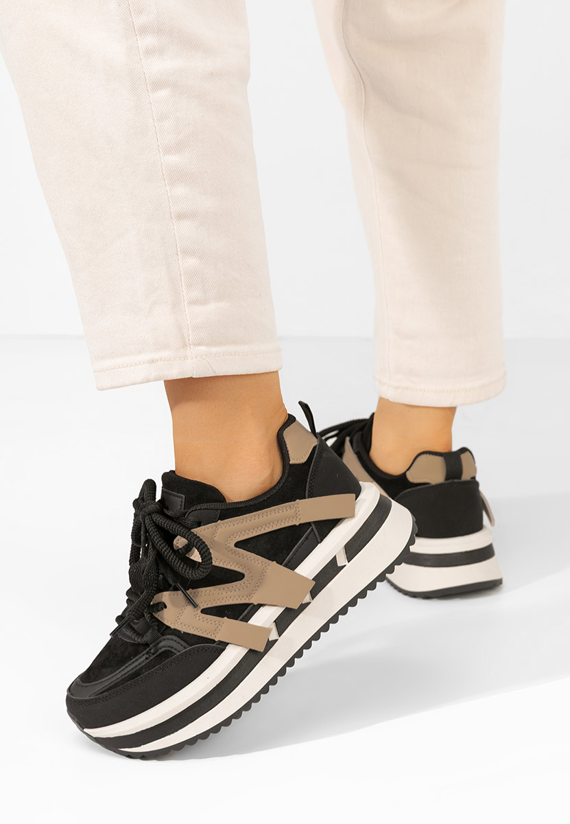 Tenisice sa platformom Pannyssa crno