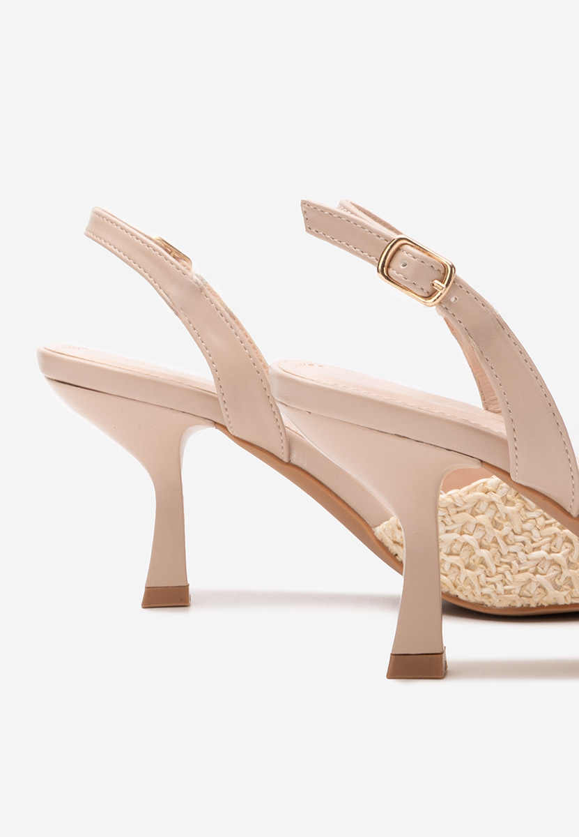 Štikle Shemika bež