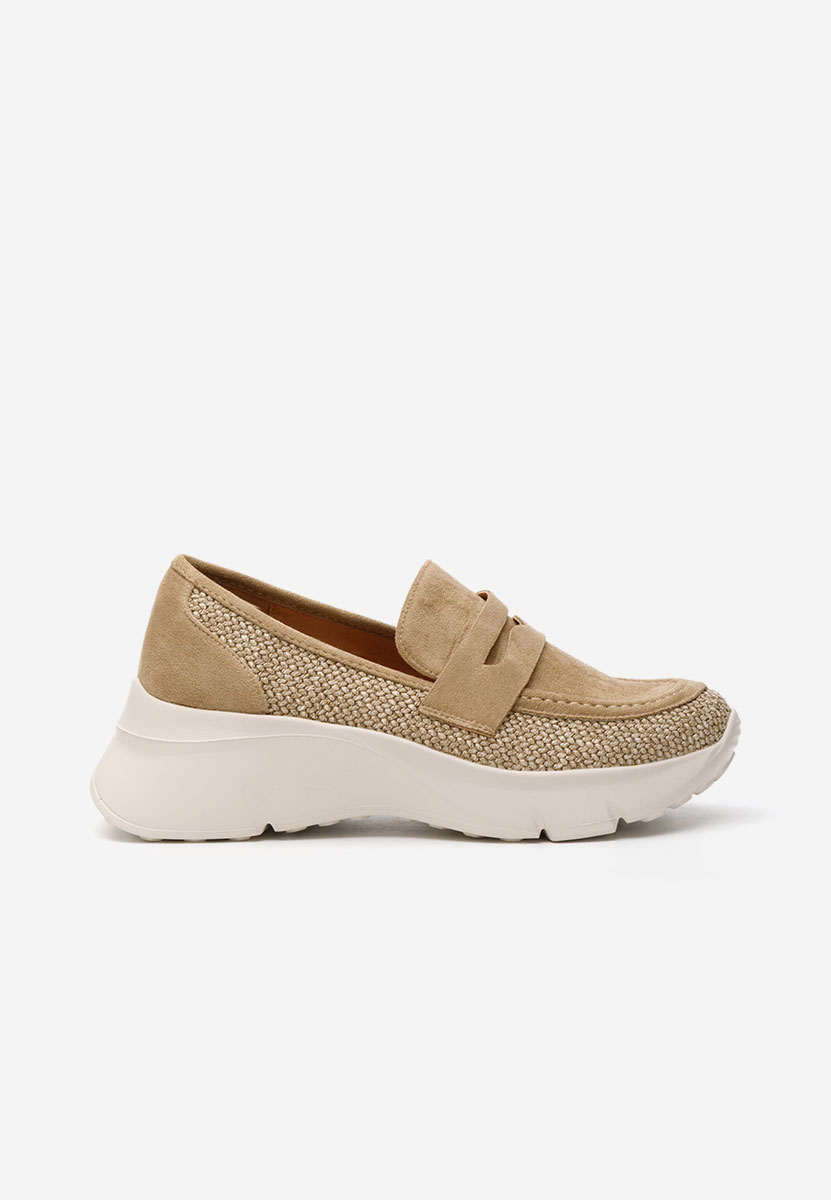 Mokasinke s platformom Almata V2 kaki