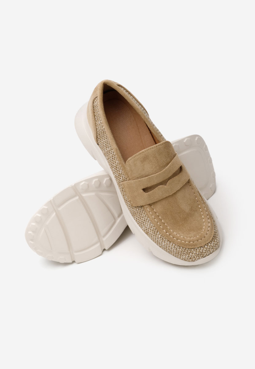 Mokasinke s platformom Almata V2 kaki