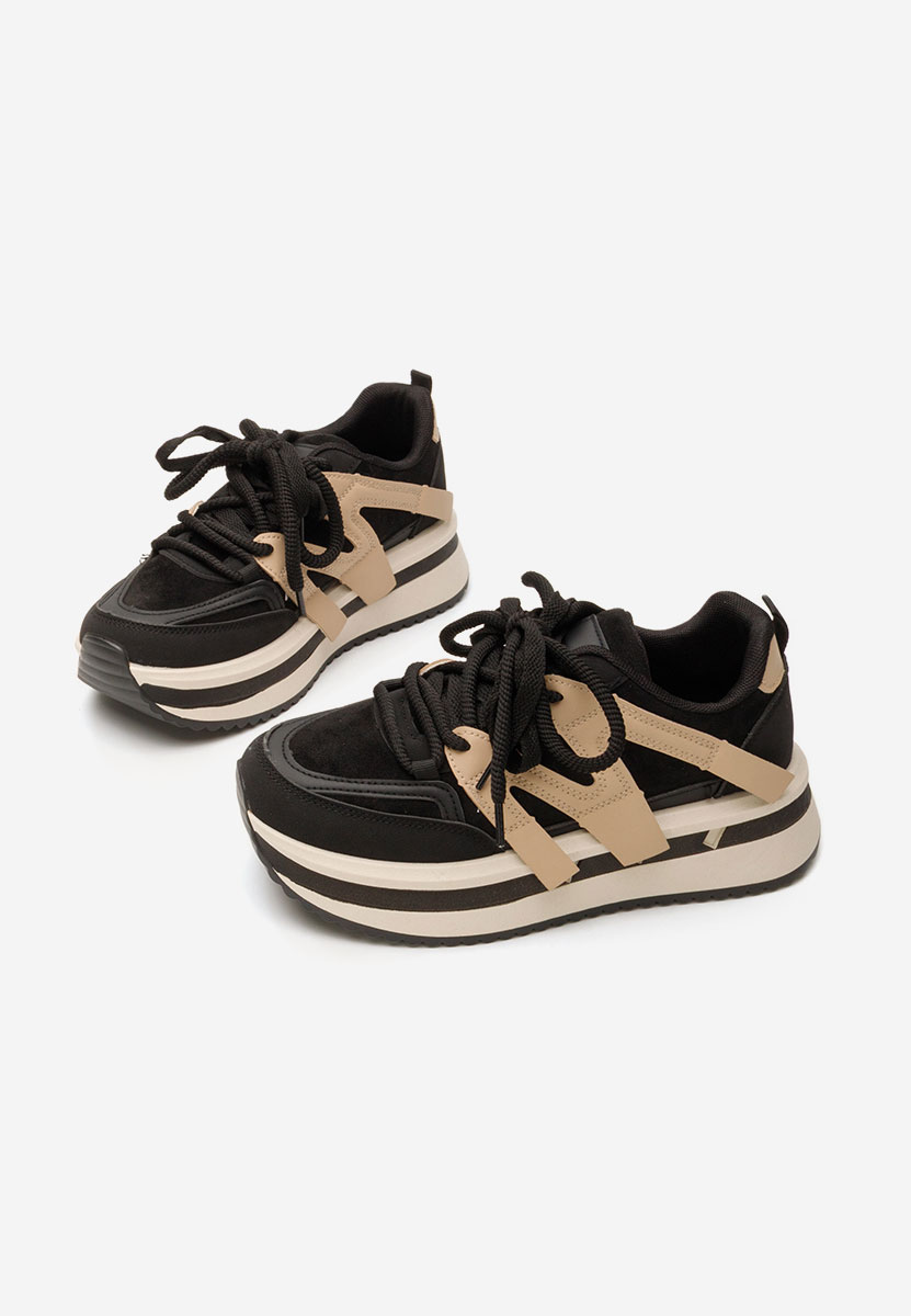 Tenisice sa platformom Pannyssa crno