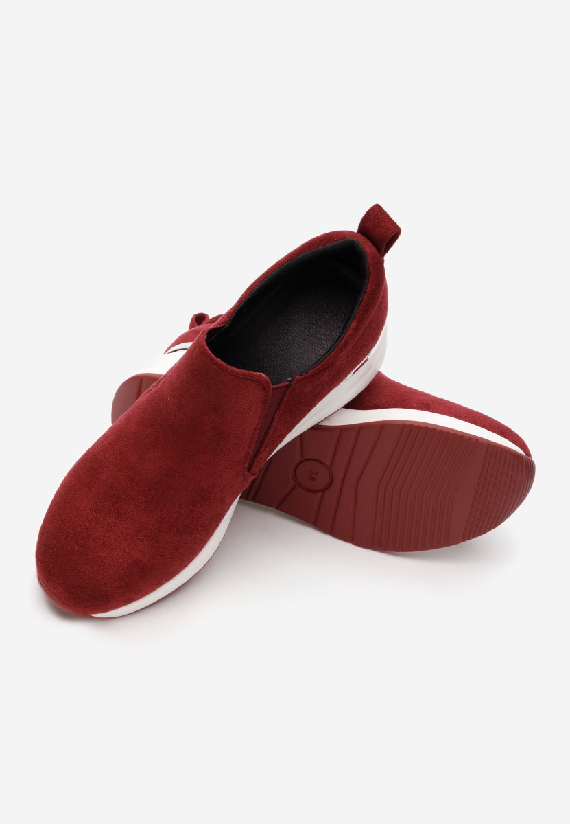 Cipele na punu petu Leanne vinsko crvena