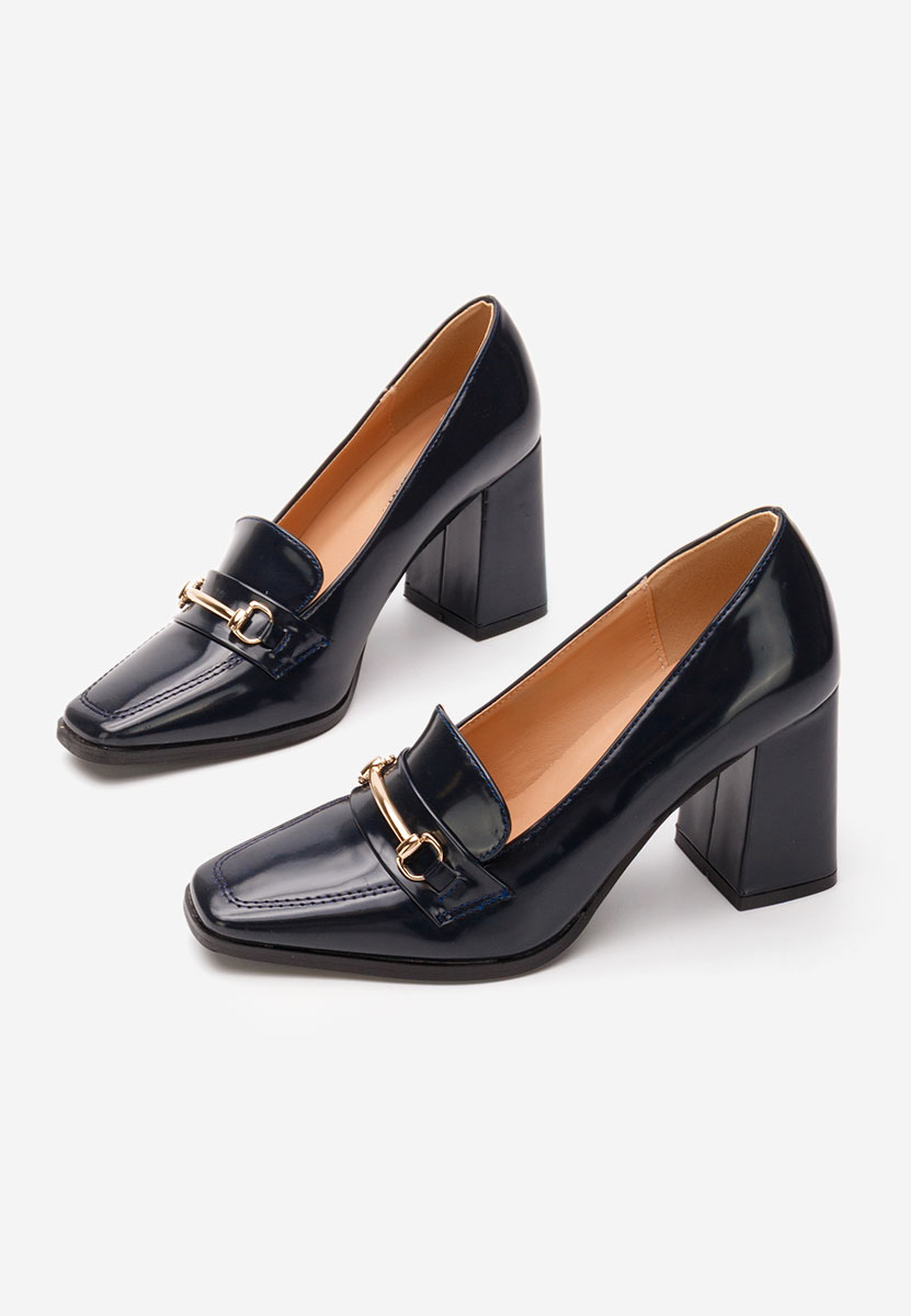 Loafers cipele Noriana plavo navy