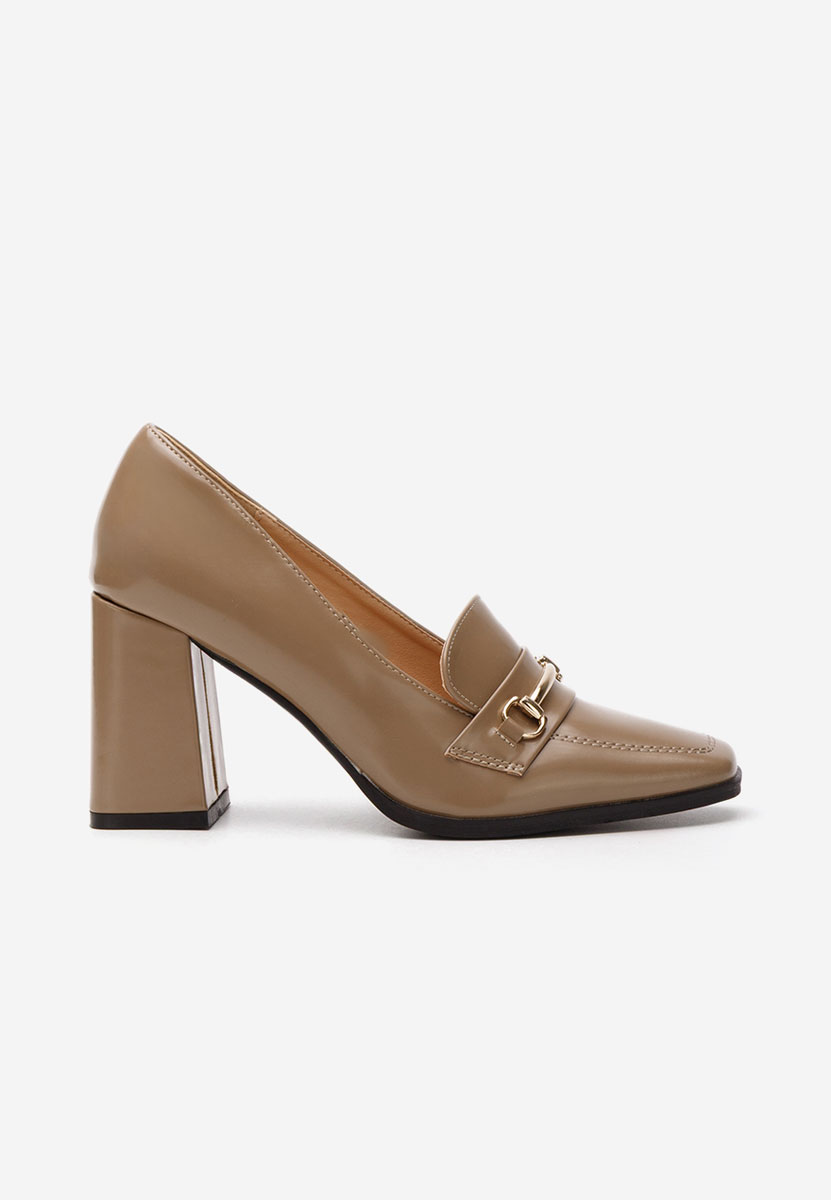 Loafers cipele Noriana kaki