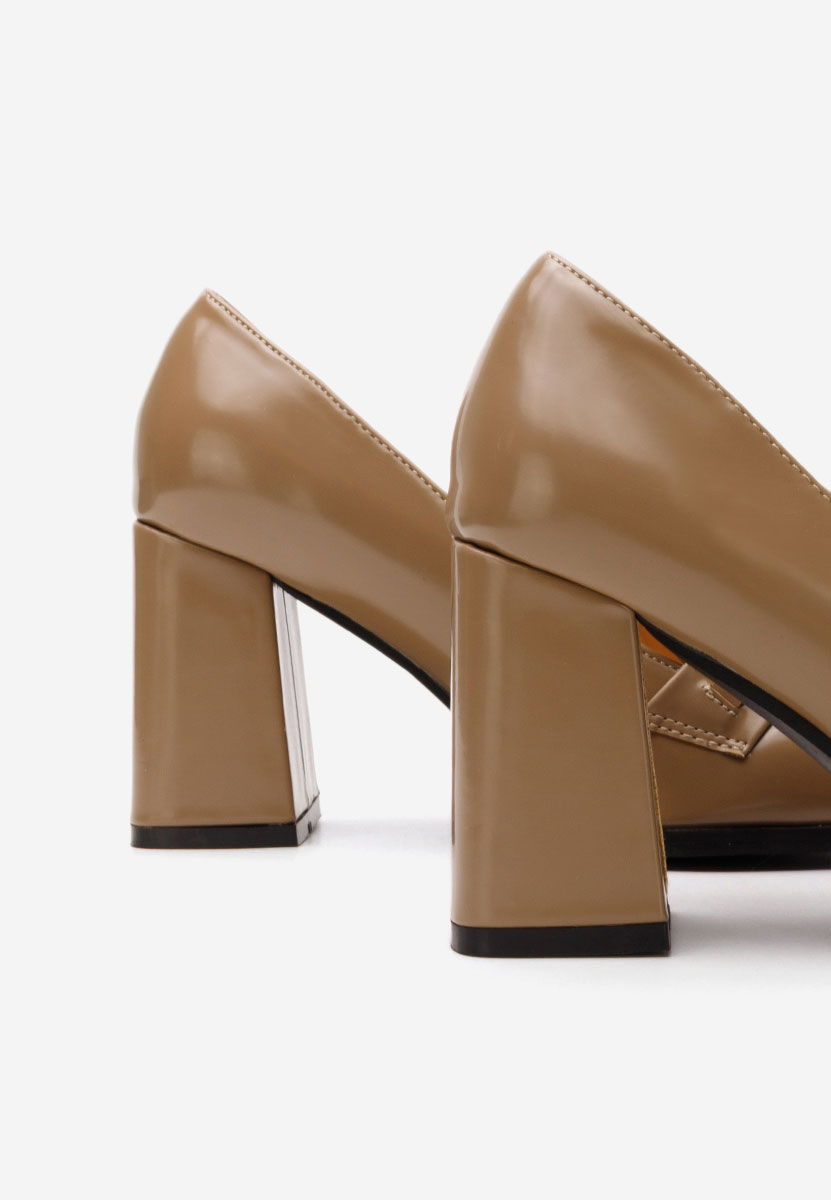 Loafers cipele Noriana kaki