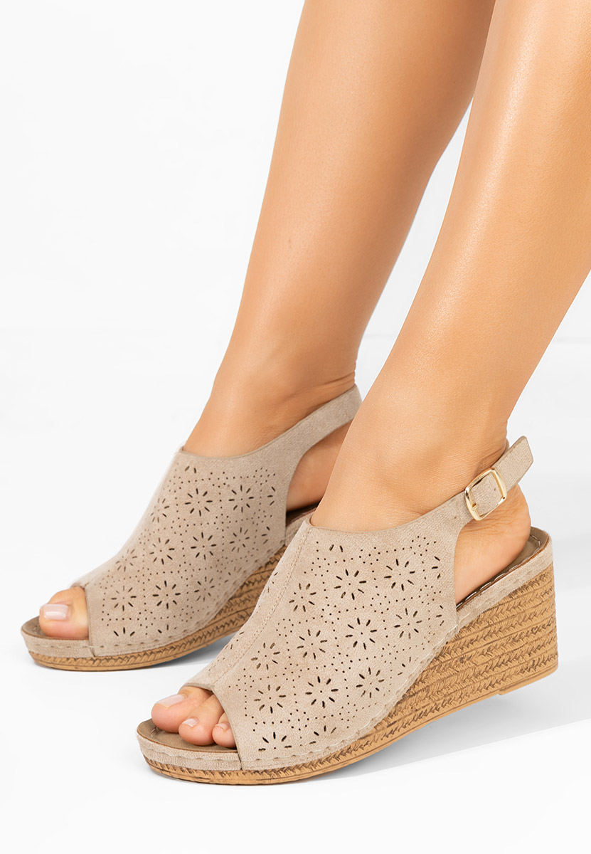 Sandale s platformom Cordelya kaki