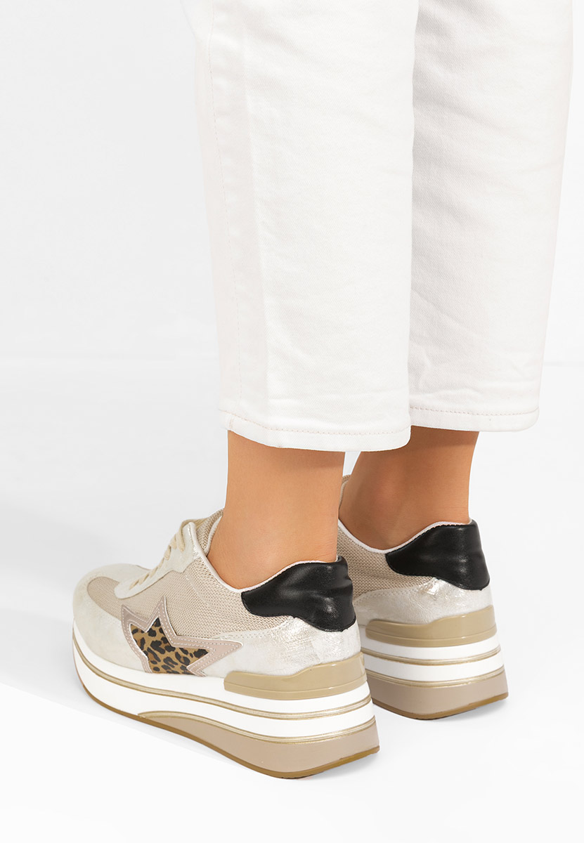 Tenisice sa platformom Valorys srebrno