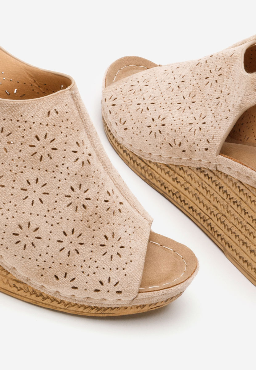 Sandale s platformom Cordelya kaki