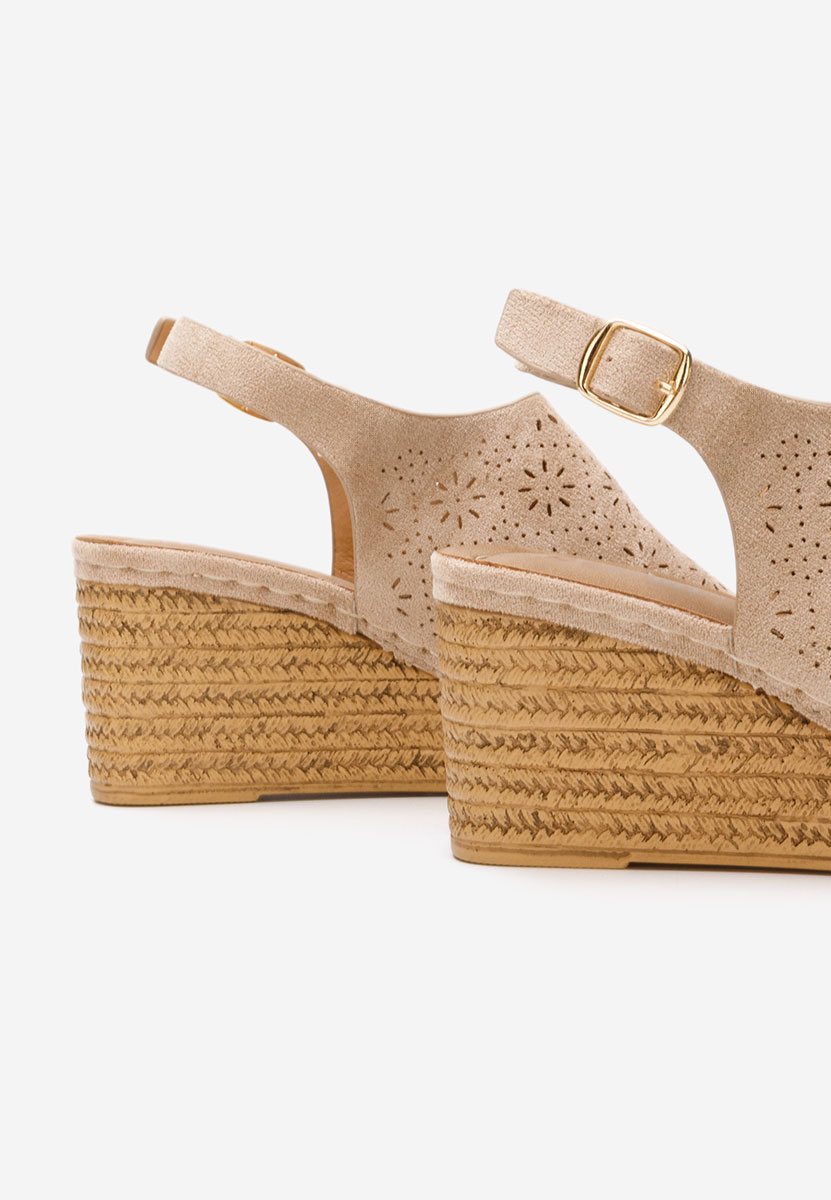 Sandale s platformom Cordelya kaki