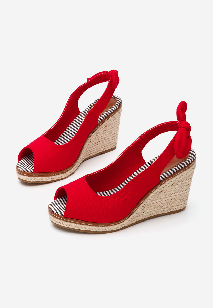 Sandale s platformom Cyerra crveno