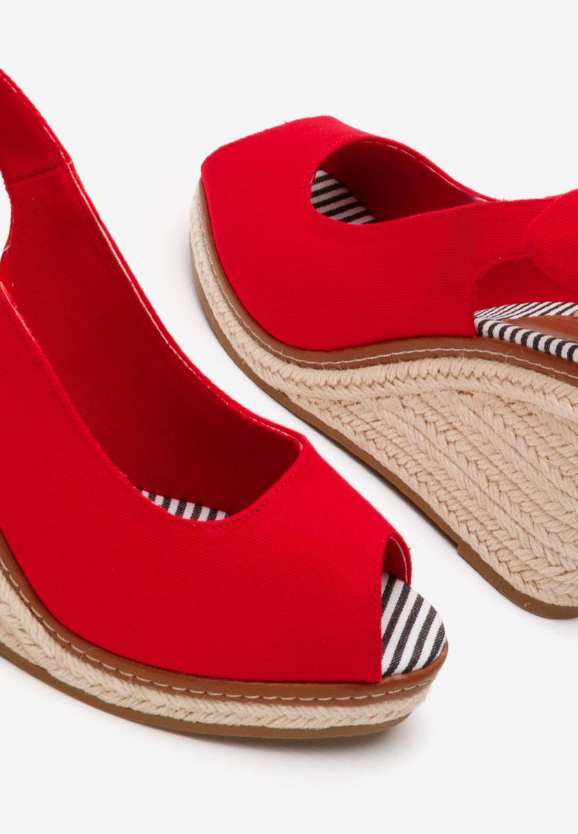 Sandale s platformom Cyerra crveno