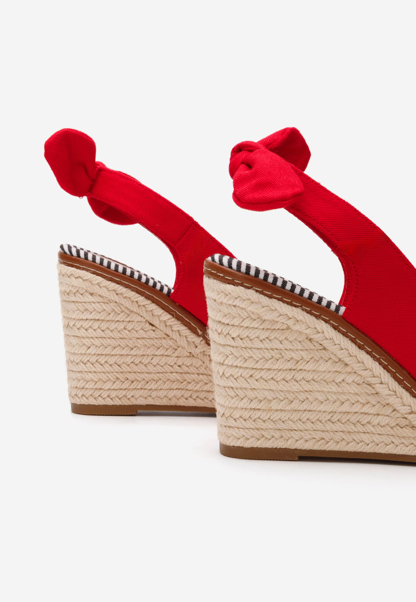 Sandale s platformom Cyerra crveno