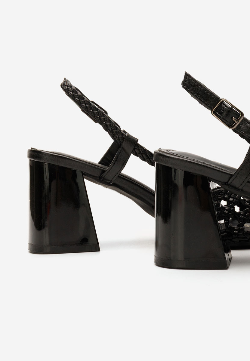 Salonke s remenčićem Letira V2 crno