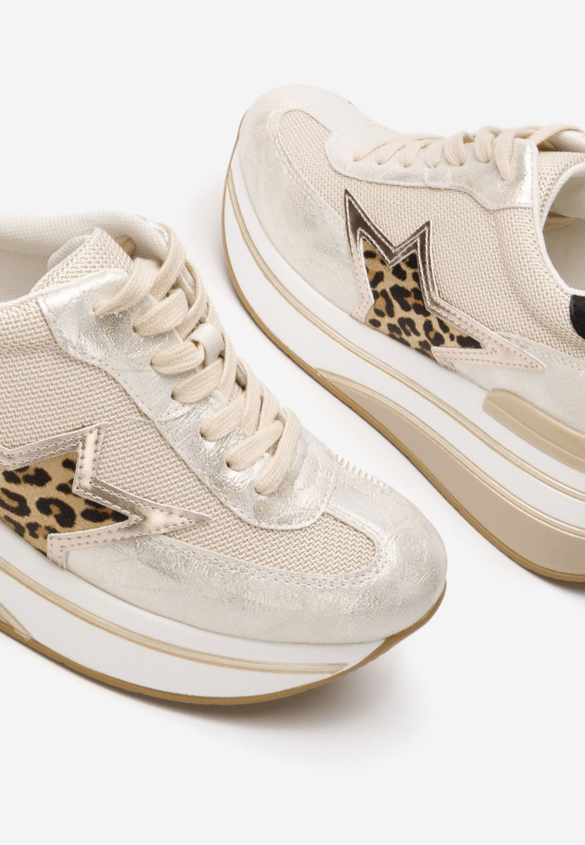 Tenisice sa platformom Valorys srebrno