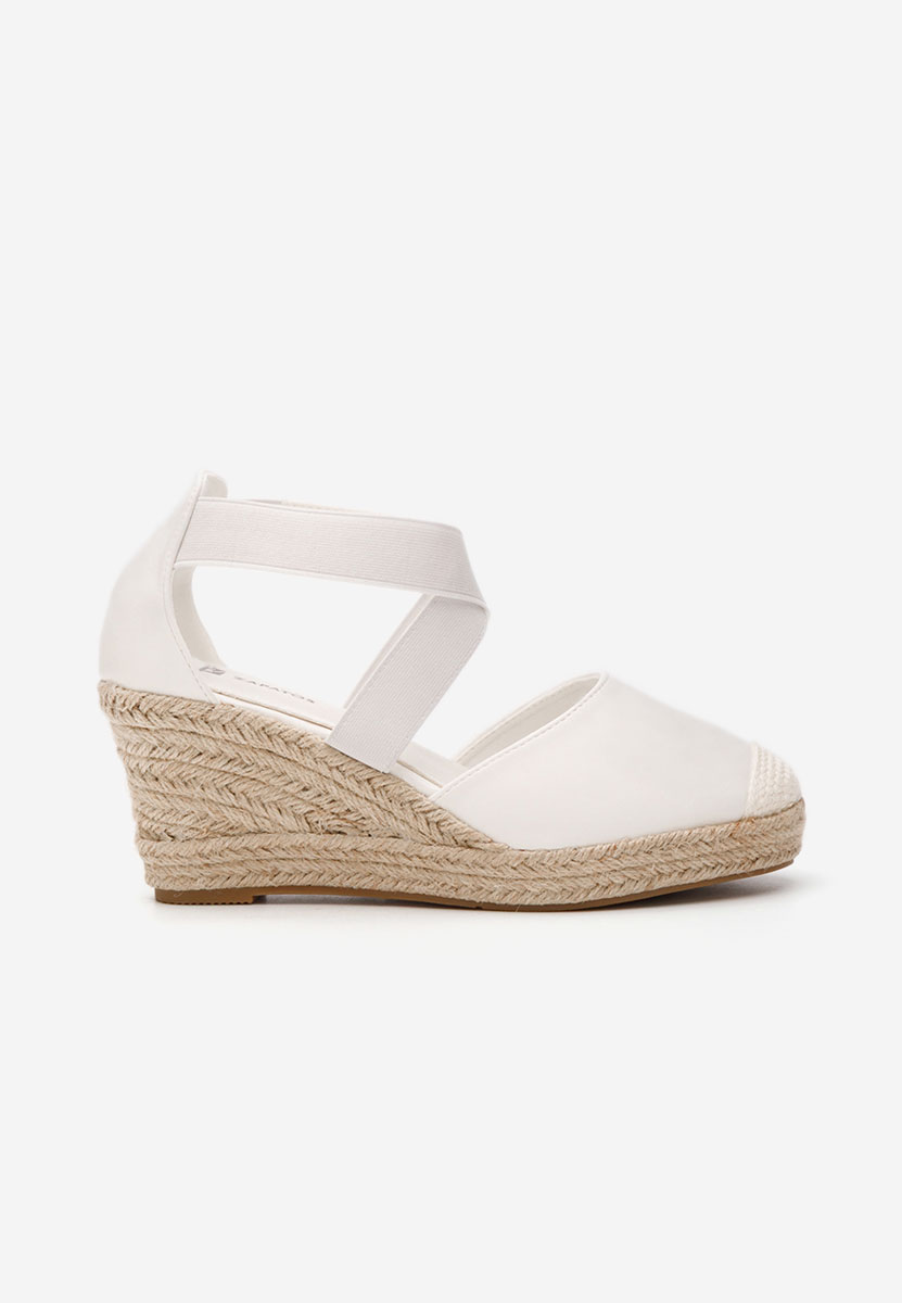 Sandale s platformom Rosaria bijele