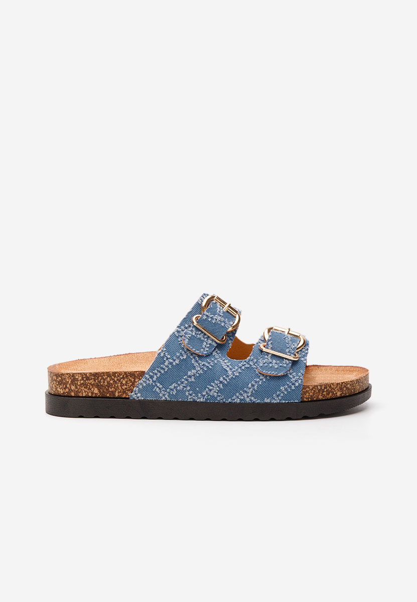 Papuče s nisku petu Krysta denim