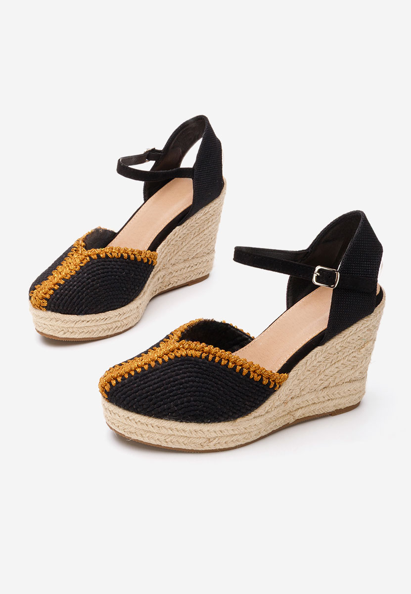 Espadrilles sa platformom Marrilu crno