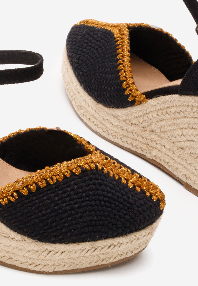Espadrilles sa platformom Marrilu crno