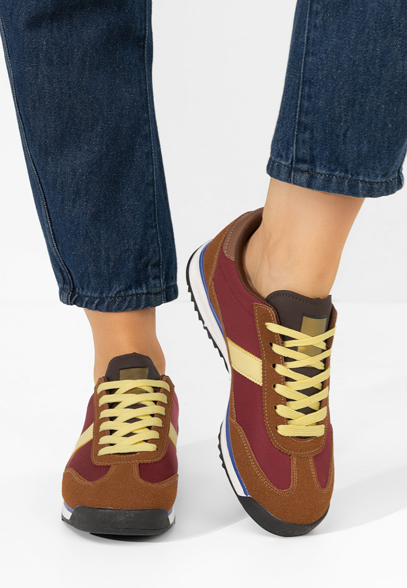 Ženske sneakers Nichita bordo