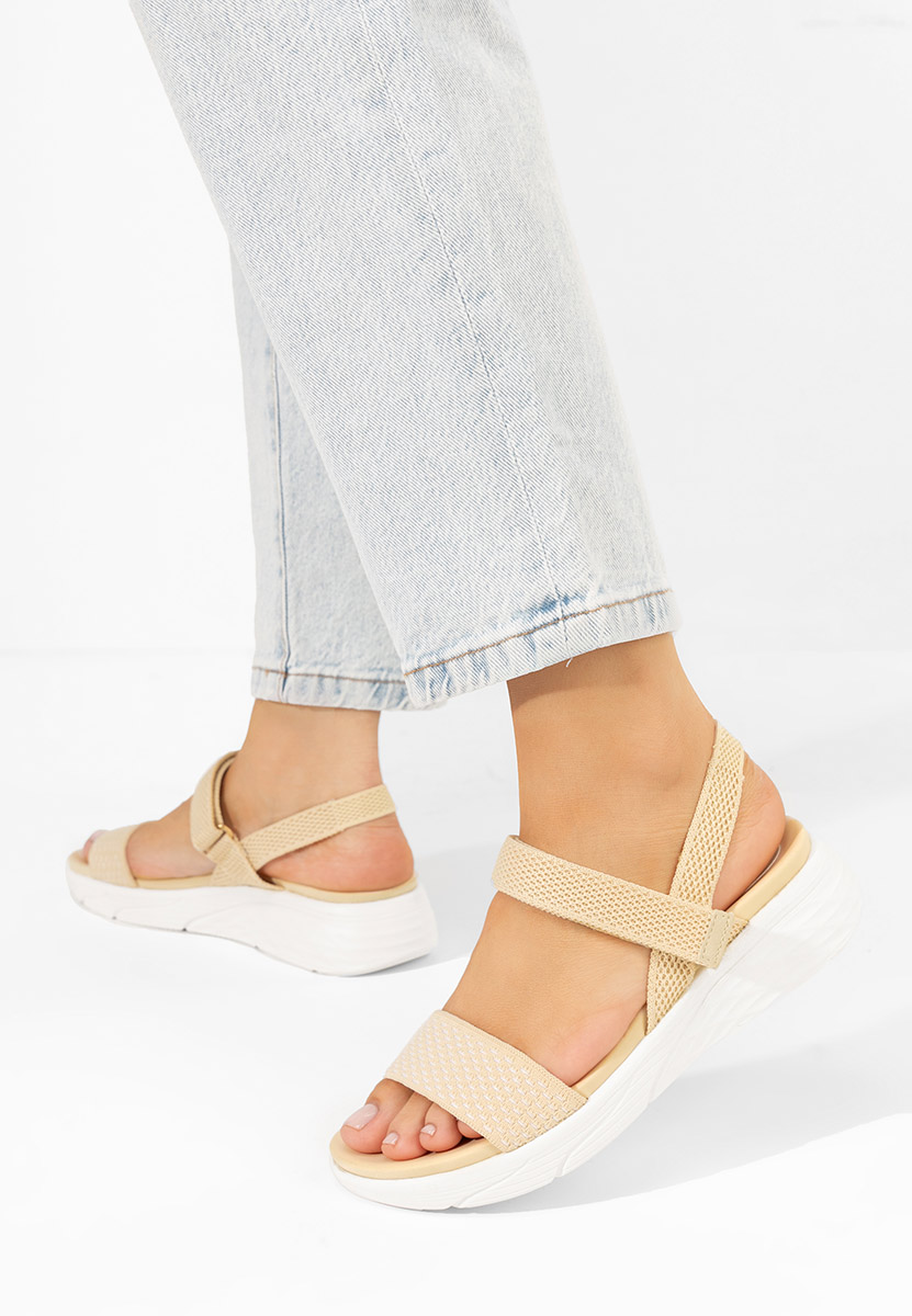 Sandale na ortopedijskim stopalom Casadis bež