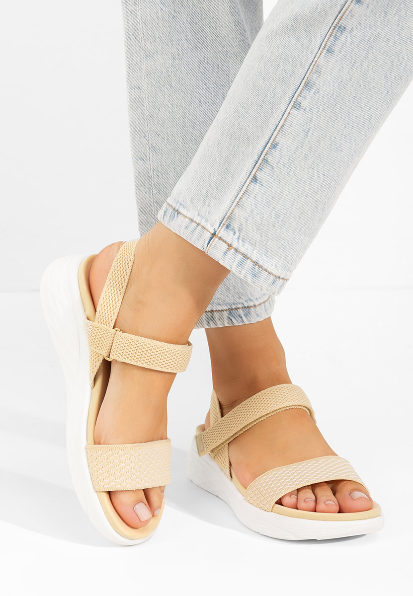 Sandale na ortopedijskim stopalom Casadis bež