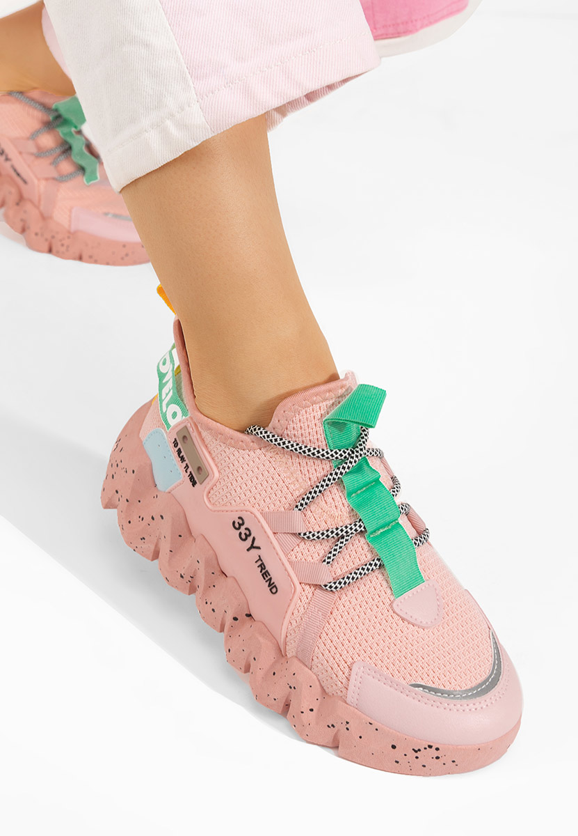 Ženske sneakers Caledonia ružičasto