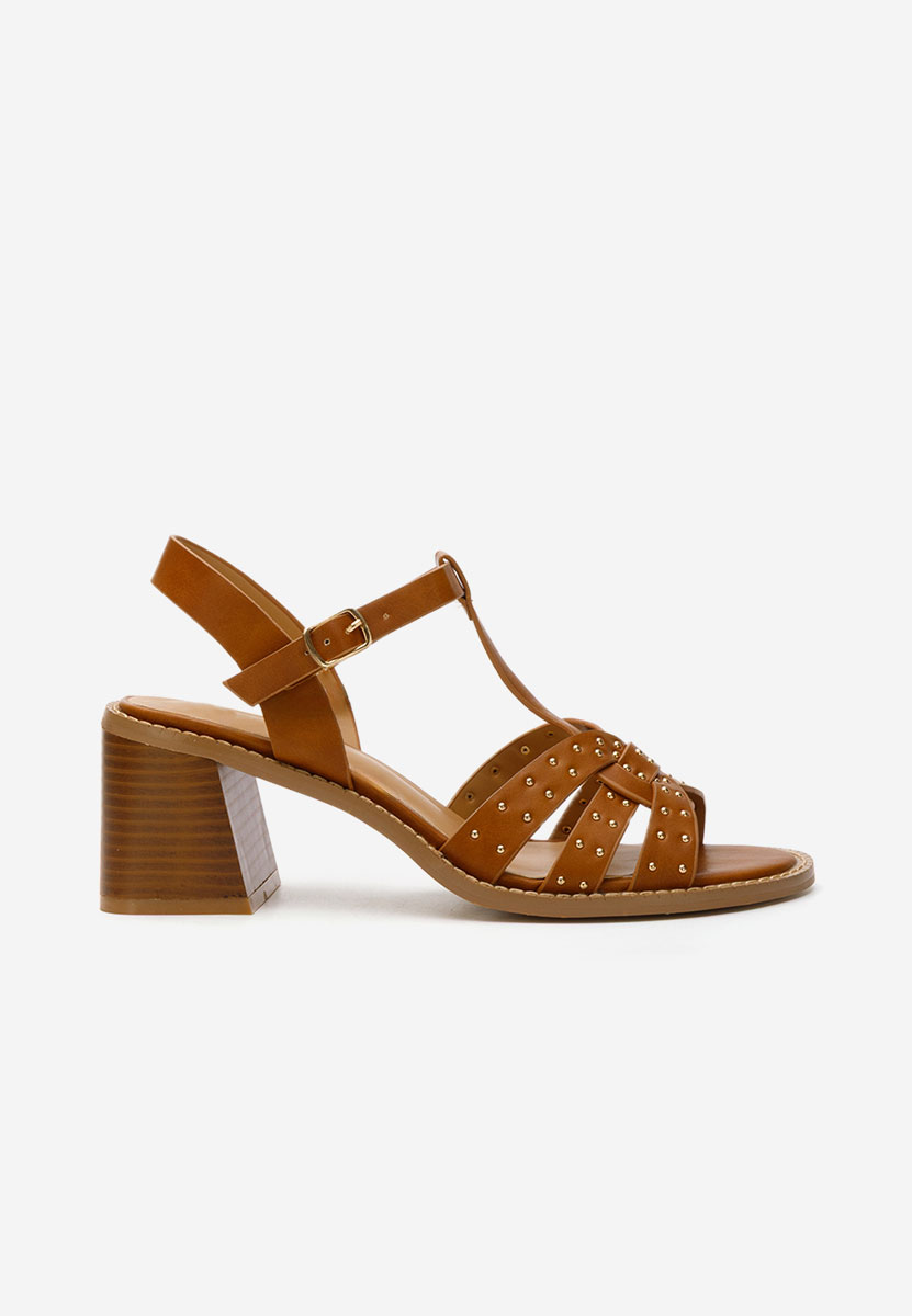 Sandale s petu Necole braon