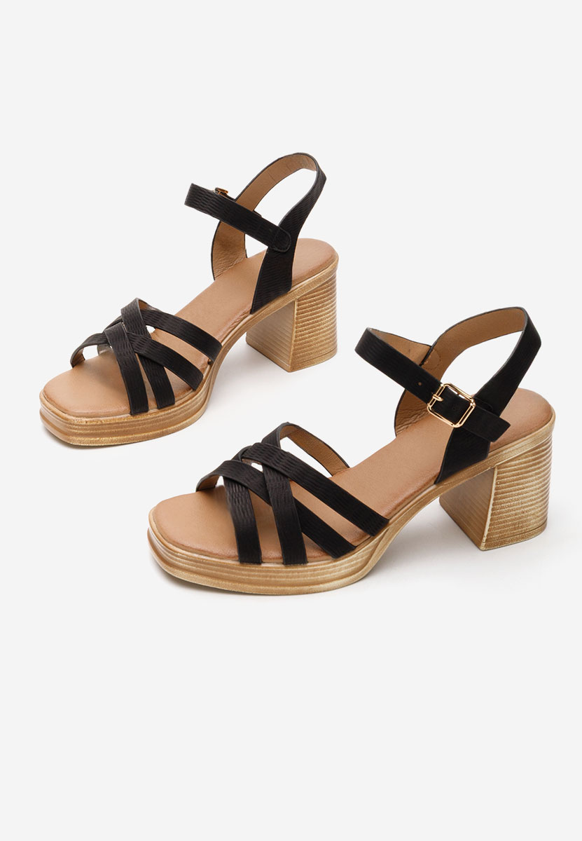 Sandale s petu Melonisa crno