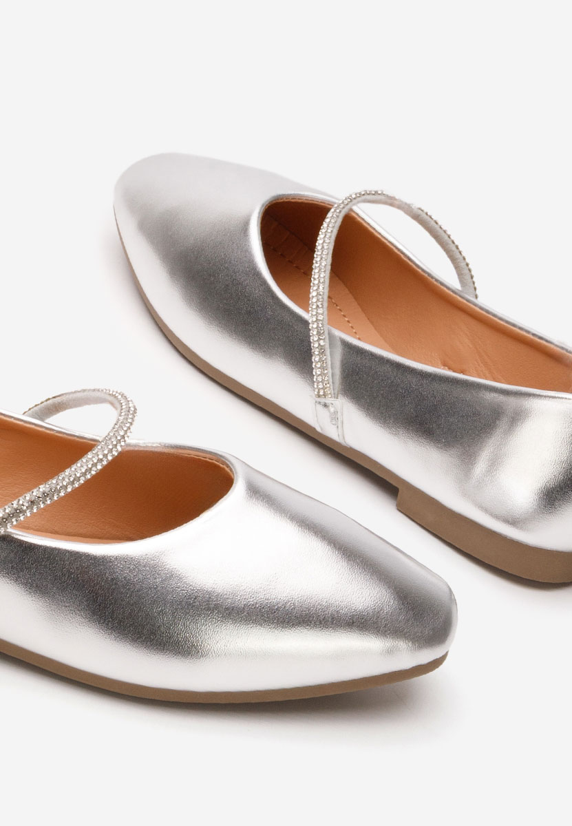 Balerine Aglaia srebrno