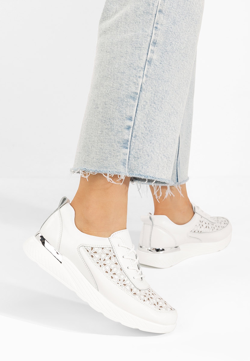 Ženske Kožne tenisice Calyse bijele