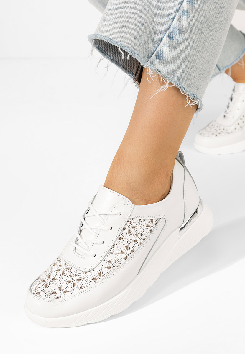 Ženske Kožne tenisice Calyse bijele