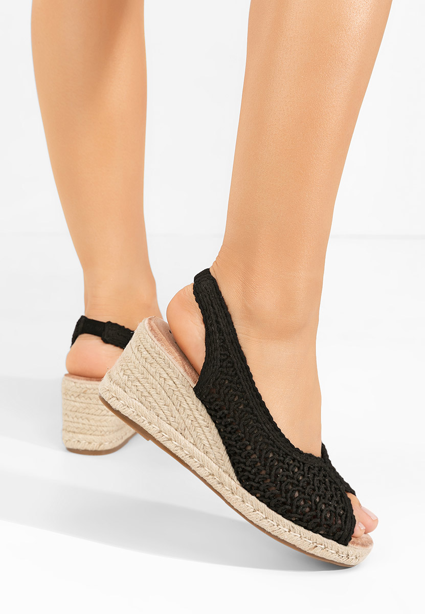 Sandale s platformom Xiomara crno