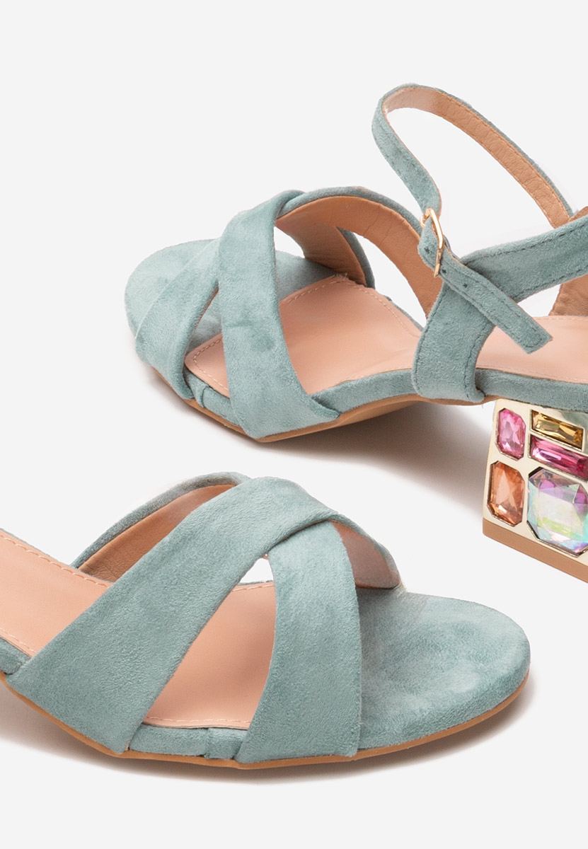 Sandale s petu Susia tirkiz