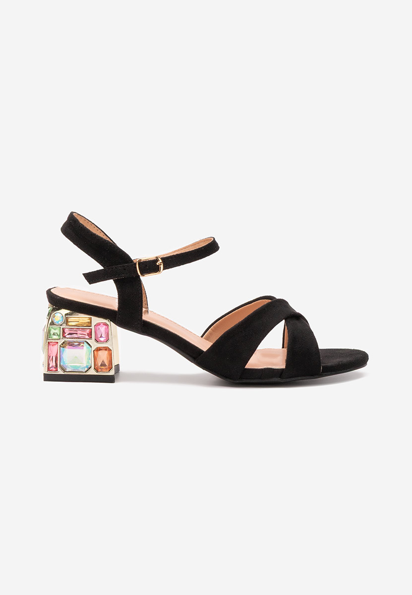 Sandale s petu Susia crno