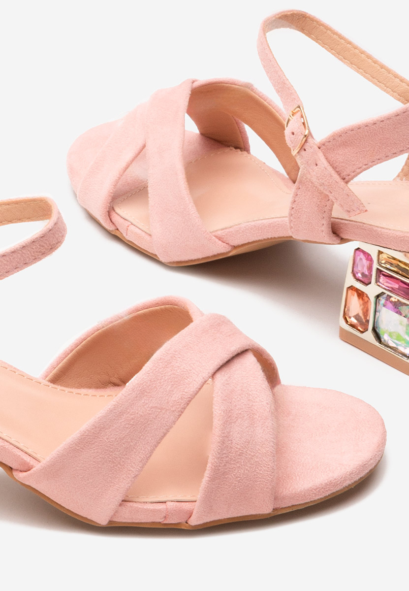 Sandale s petu Susia ružičasto