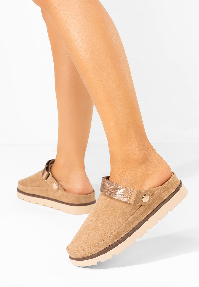 Ženske klompa Catinca kaki