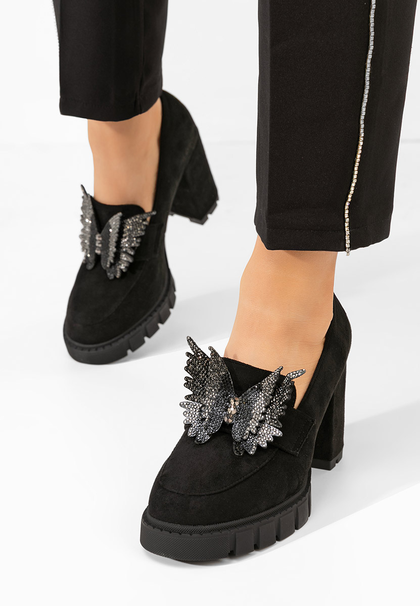 Loafers cipele Alishia V2 crno