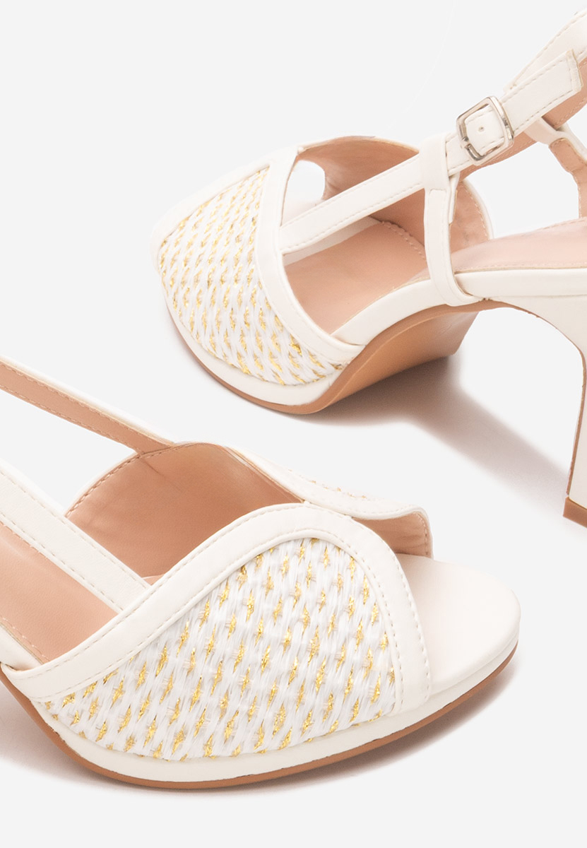 Sandale s petu Wave bijele