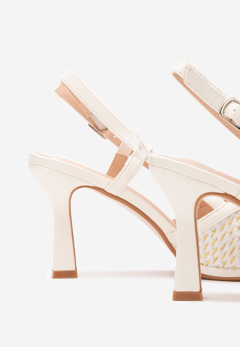 Sandale s petu Wave bijele