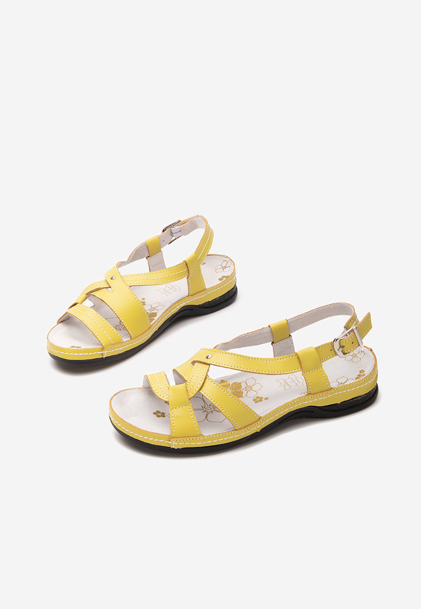 Sandale od prirodne kože Zinga tirkiz