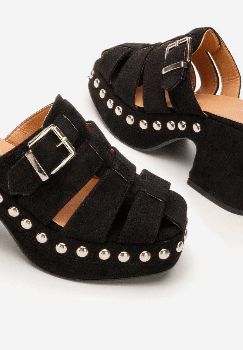 Mules za ženske Rosamaria crno